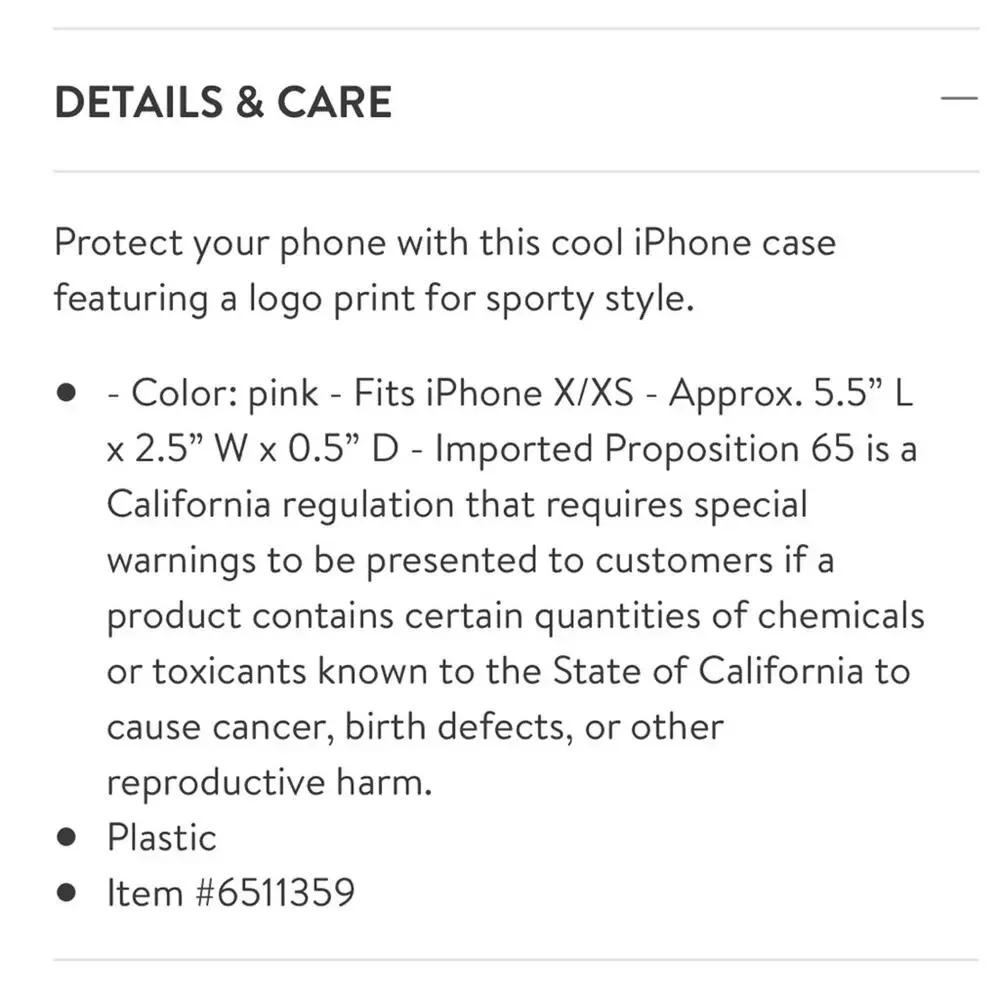 NWT adidas pink stripe iPhone X/XS phone case - Picture 3 of 9